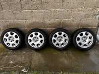 Alufelgi Audi 5x112 16 cali + opony zimowe Kleber