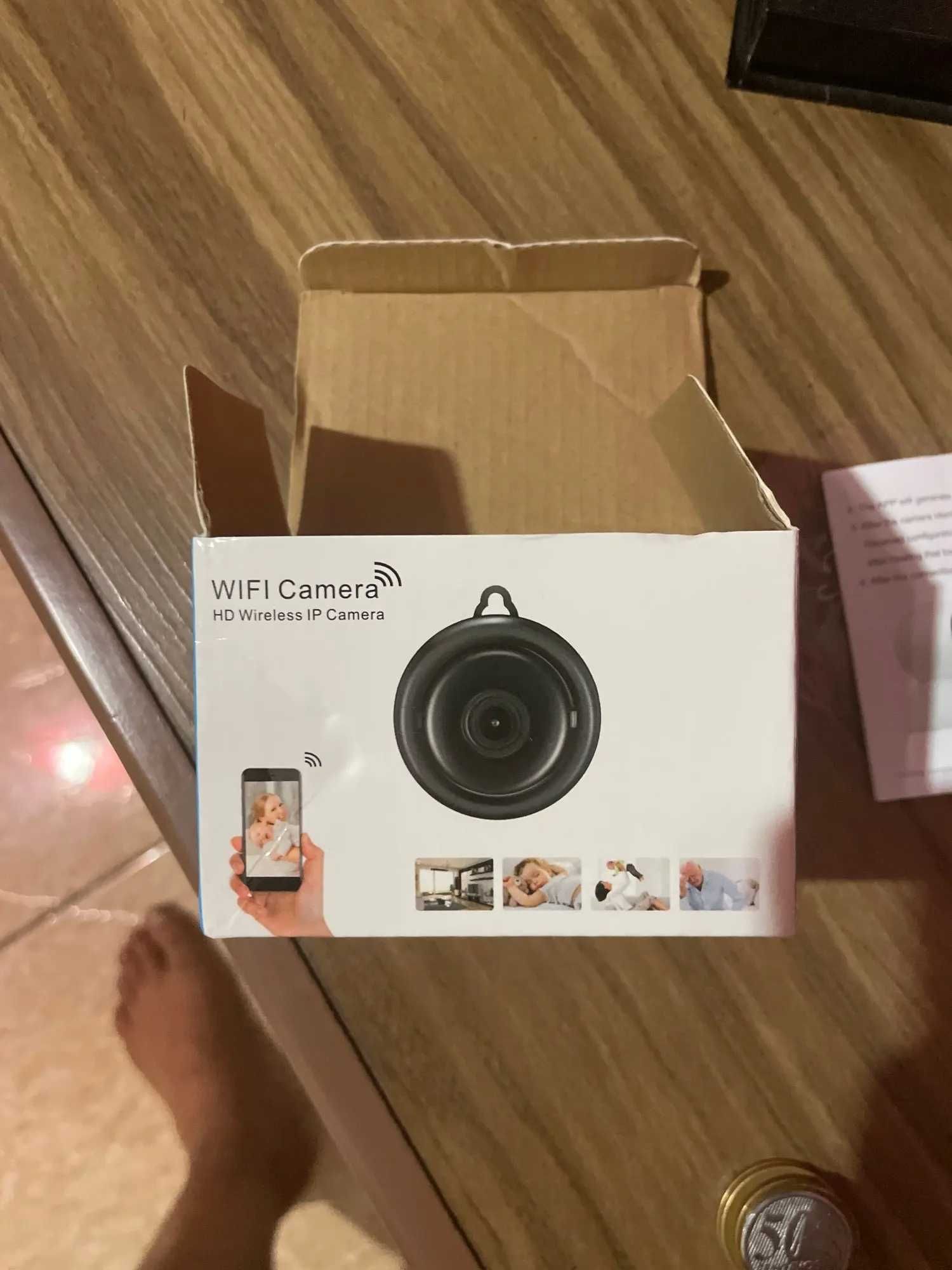 Мини камера wi-fi с датчиком на движение