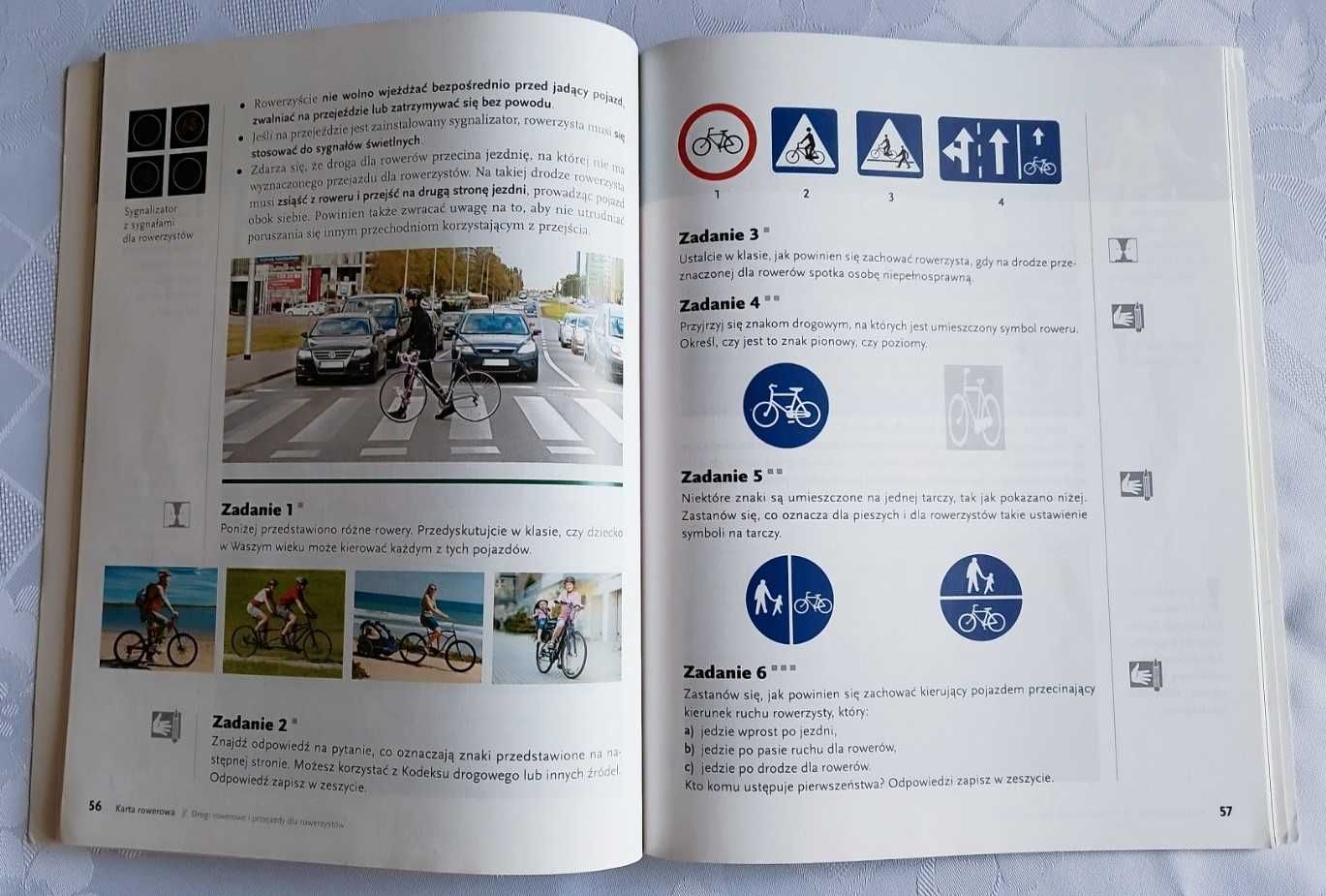 Karta Rowerowa Bądź Bezpieczny Na Drodze Podręcznik Do Techniki WSiP