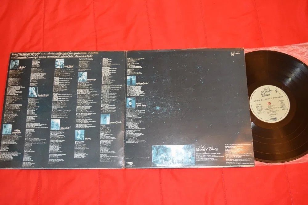 The Moody Blues ‎– Long Distance Voyager Edição 1981 Portuguesa Vinil