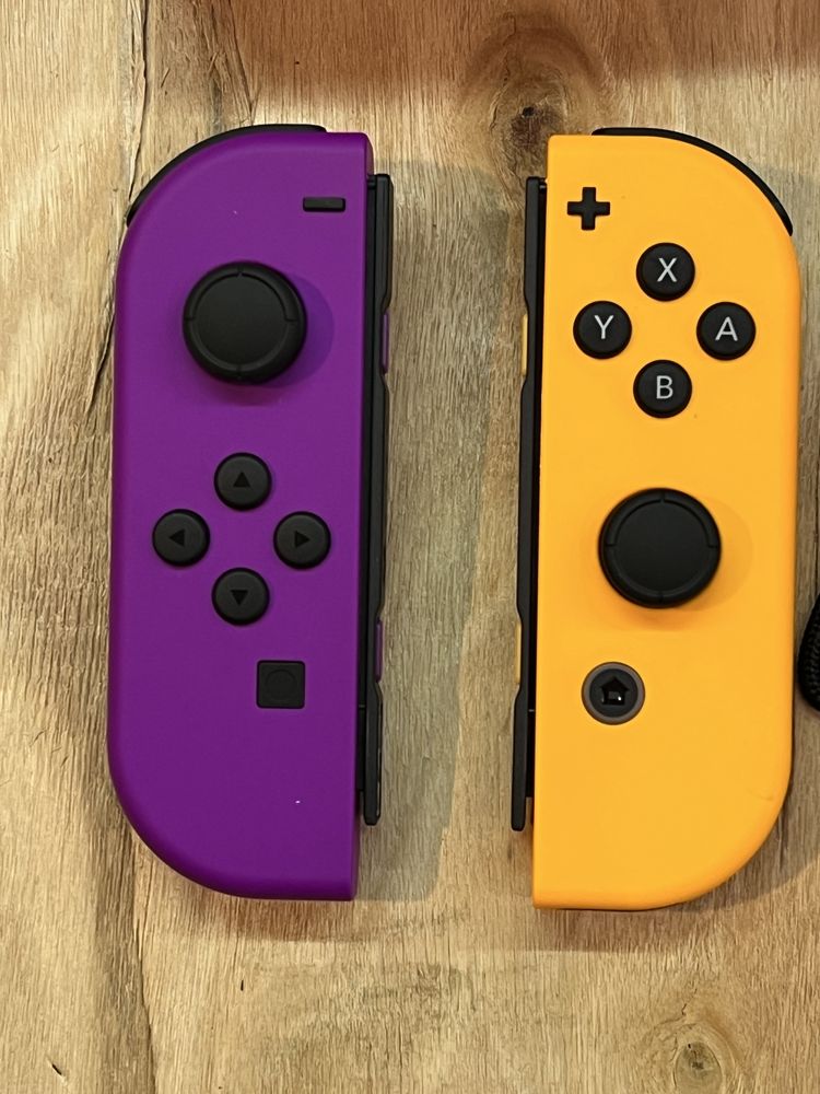 Joy-Con Nintendo Switch (E/D) - Roxo Laranja Néon original