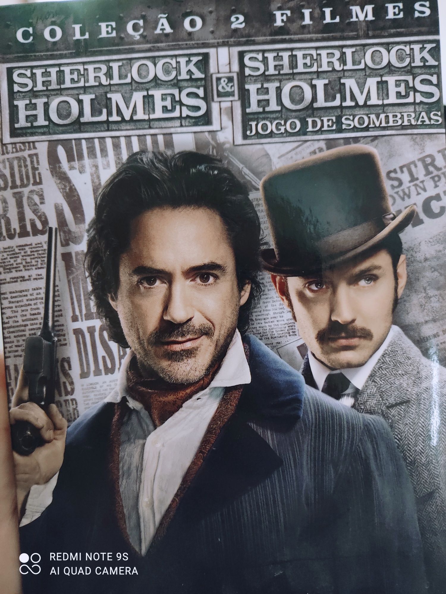 Pack Sherlock Holmes 1 + 2 DVDs Original