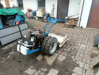Ciągnik Jednoosiowy NIBBY Diesel 2 cylindry 18 KM Glebogryzarka 120 cm