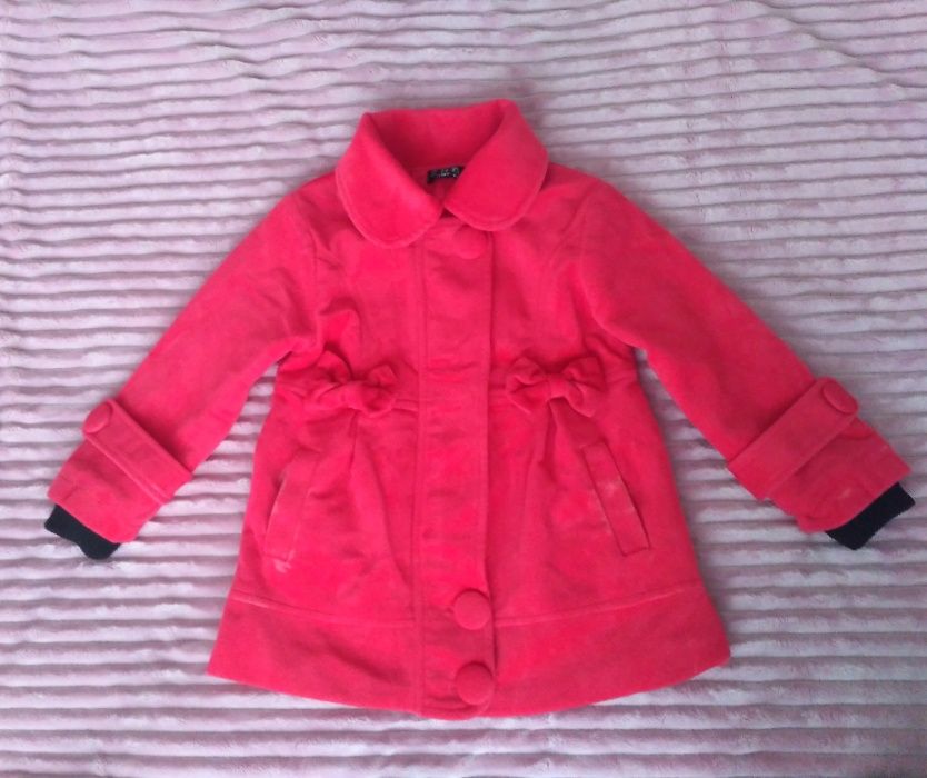 Пальто весеннее на девочку, пальтишко красное, куртка на весну,шапка