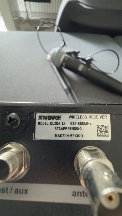 Shure qlxd4 l4 shure beta58a