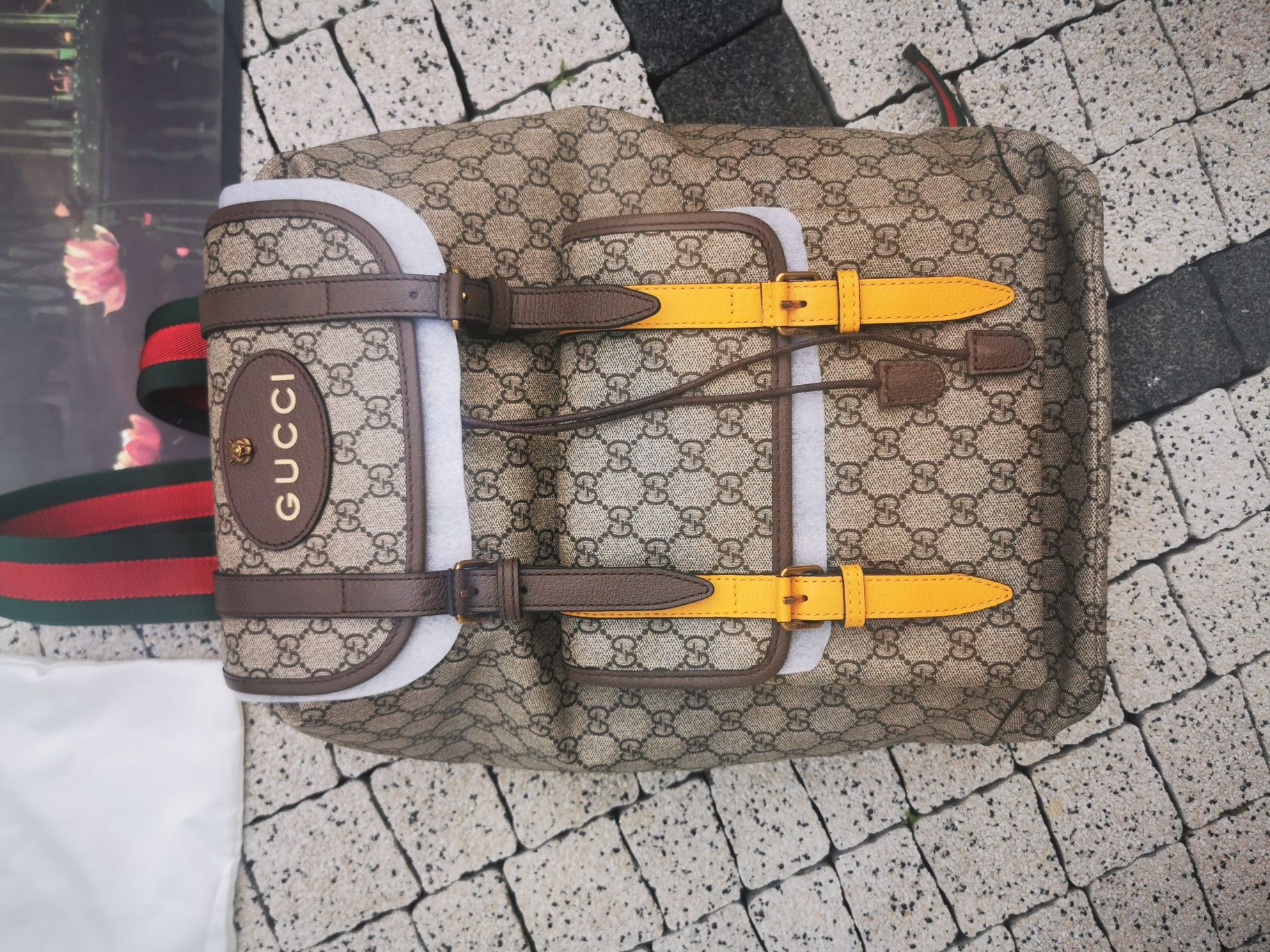 Gucci plecak GG feline Supreme backpack