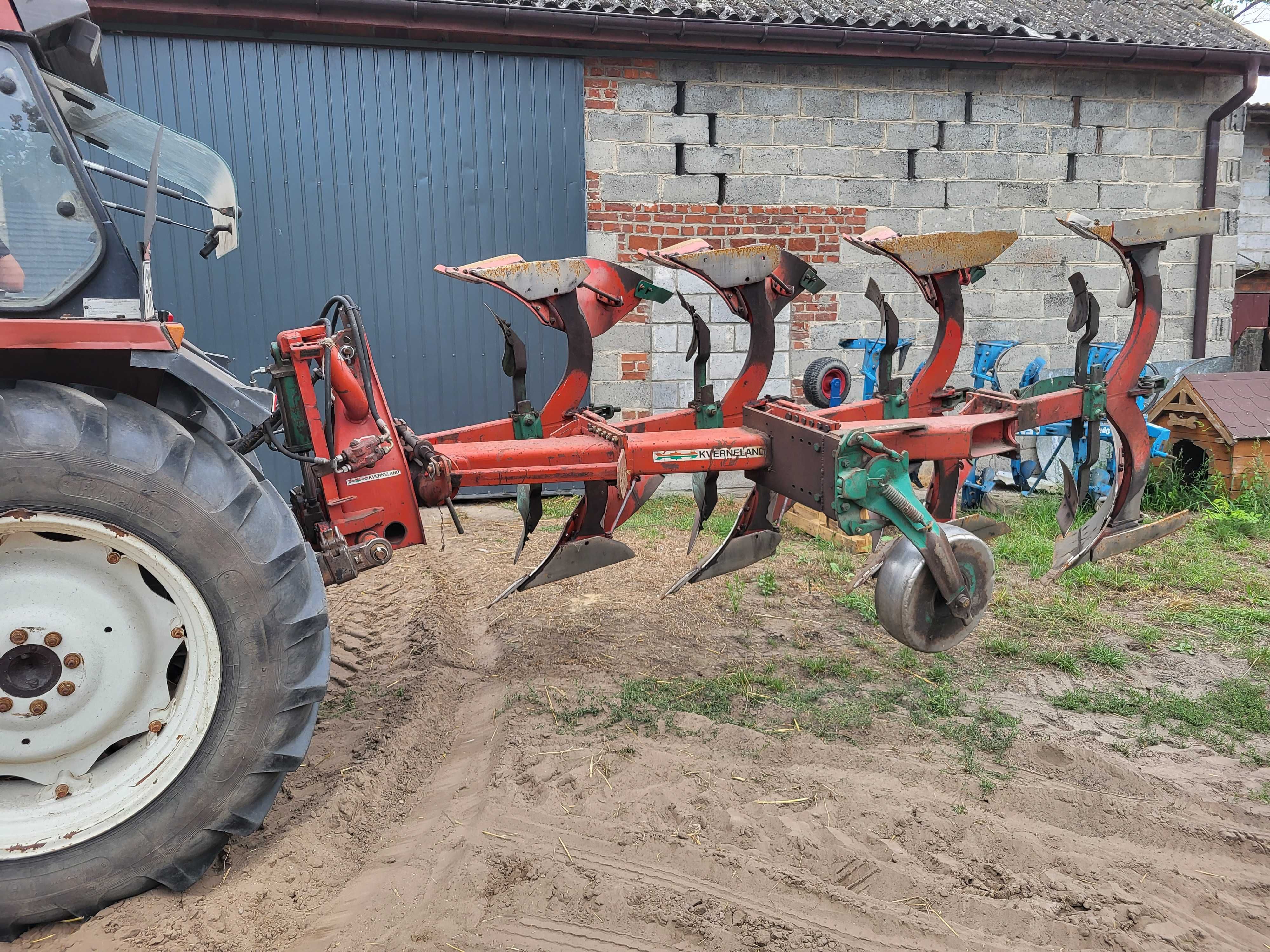 PŁUG obrotowy Kverneland 4 skibowy 3+1 Lemken obrotowy