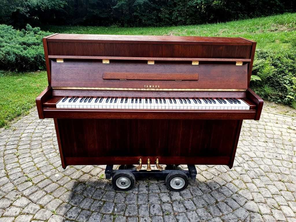 Pianino YAMAHA 105cm 1974r CIEMNY BRĄZ nowy lakier