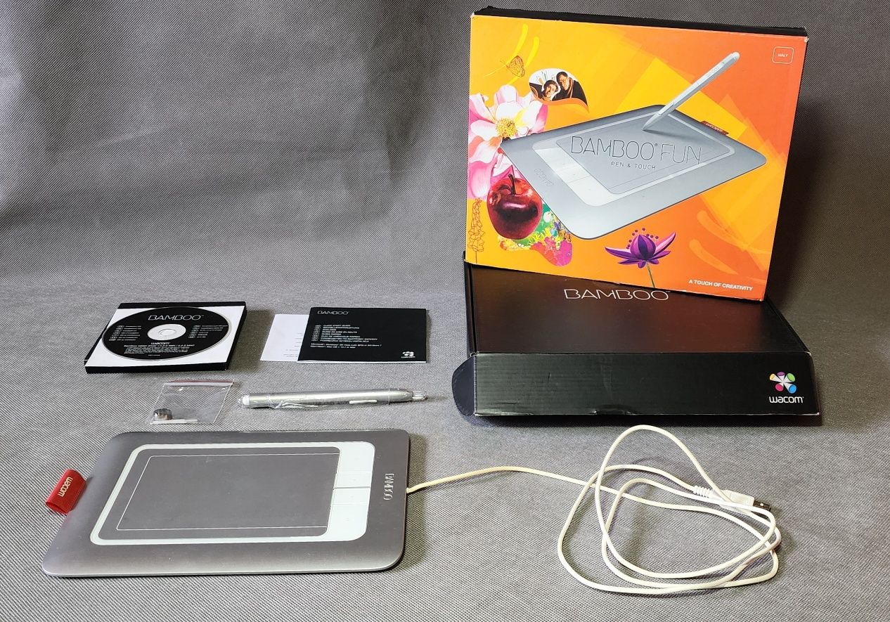 Tablet Wacom Bamboo Fun Pen&Touch CTH- 461/S (maly) - Stan idealny
