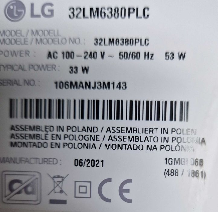 Placa Principal LG: EAY645489O8