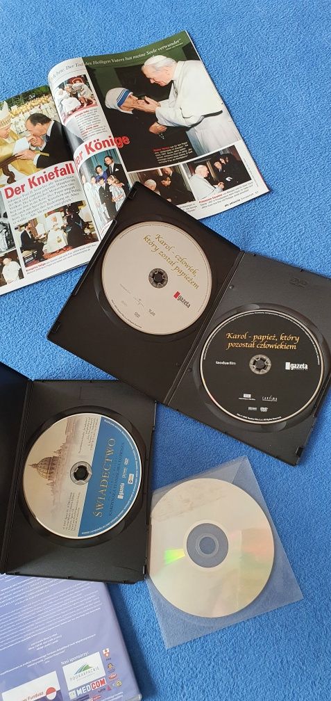 DVD Tajemnice Watykanu,Karol Wojtyła,Jan Paweł,Świadectwo,religijne9sz