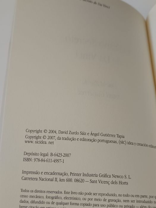 O diario secreto de da vinci