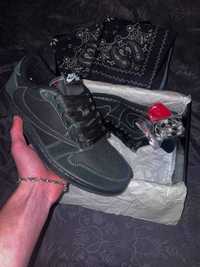 Buty Nike Jordan 1 Travis Scott "Black Phantom"