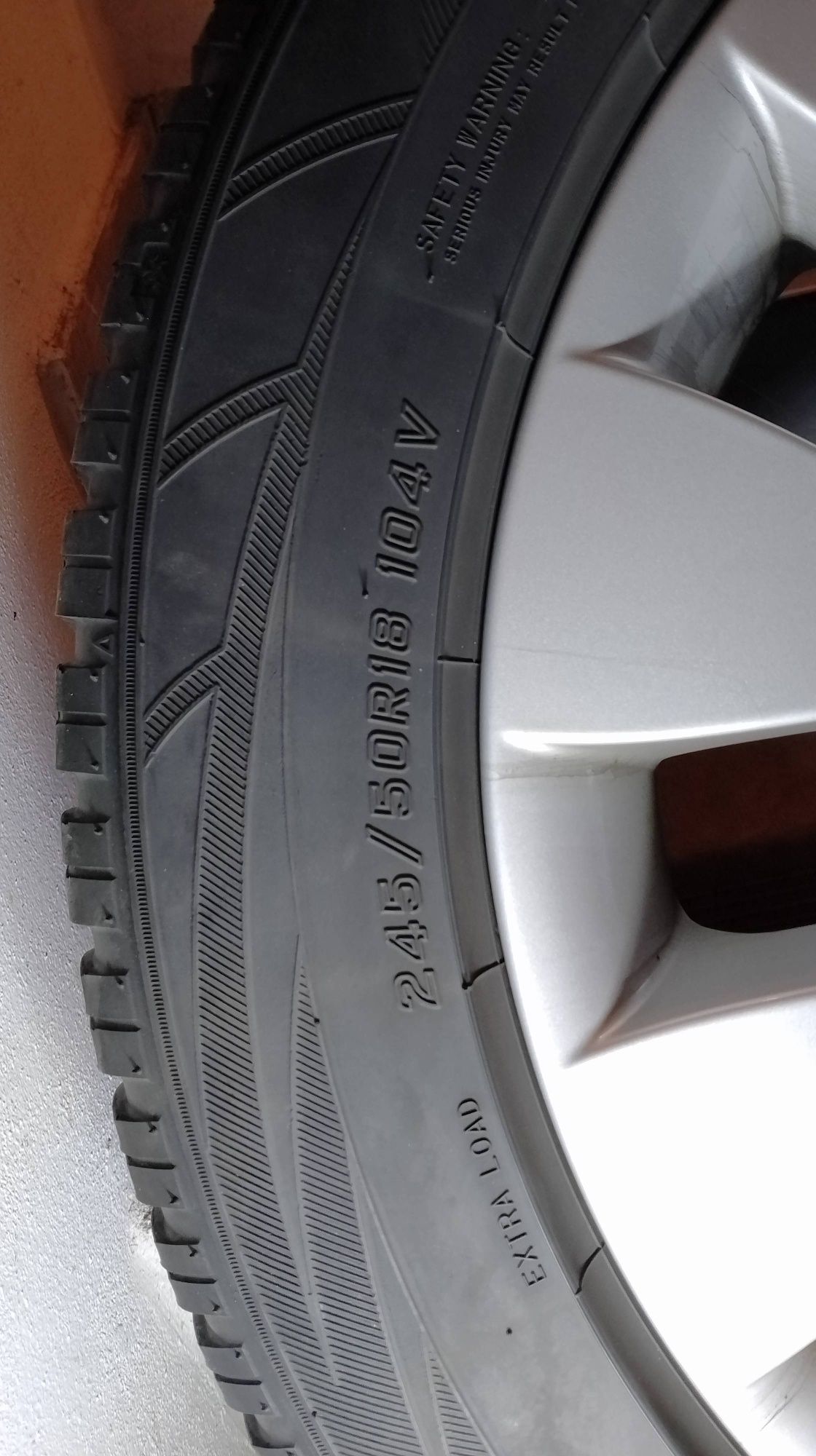 Alufelgi ,opony kpl. kół zimowych 245/50R18  BMW styling 91.