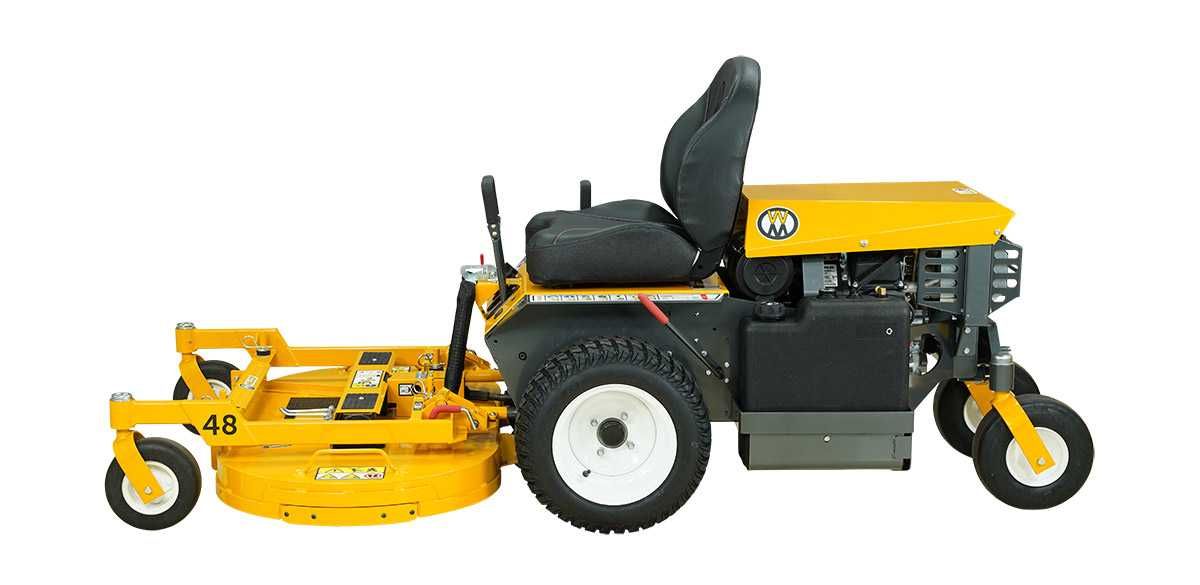 Nowy rider, traktorek WALKER B27i o mocy 26,5KM i szerokości 122 cm