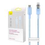 Szybko Baseus Series 20W Ładujący Usb-C Explorer Lightning (Niebieski)