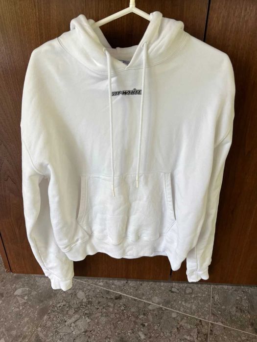 Худи OFF-WHITE White HOODIE худі