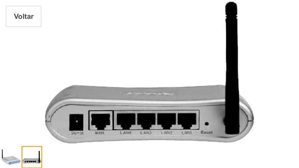 router SMC Barricade 54Mbps Wireless 4 portas