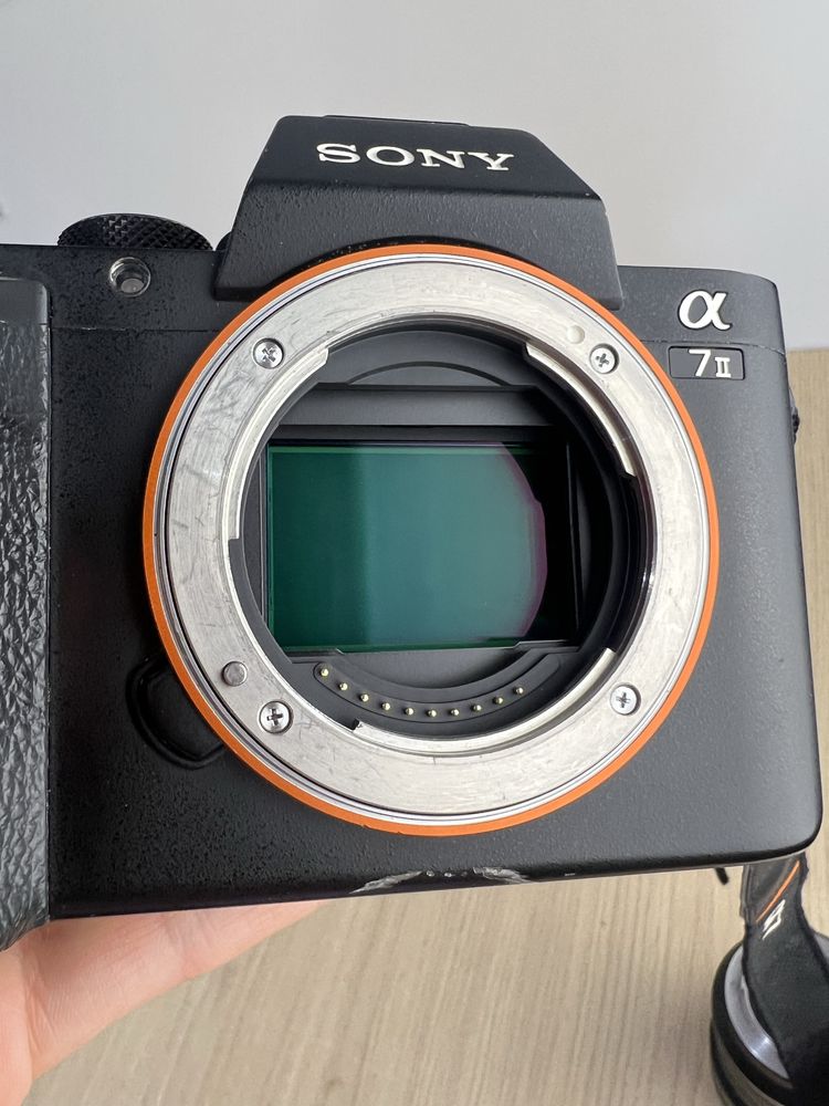 Sony a7 II com lente 28-70m