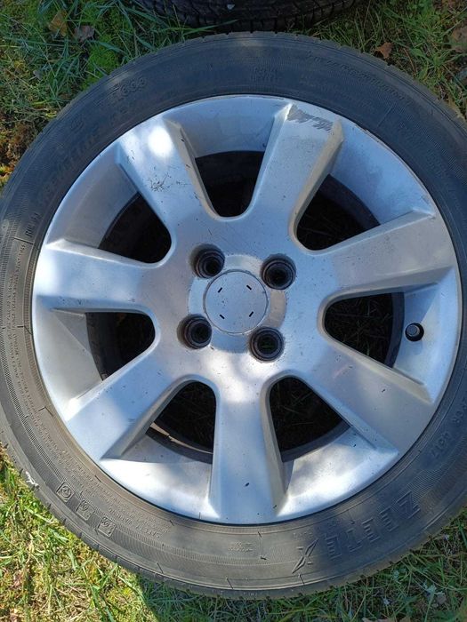 Alufelgi, koła Opel Felgi aluminiowe 15" opel corsa c, meriva + opony