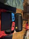 Nintendo oled z grą pokemon voilet i pro controller