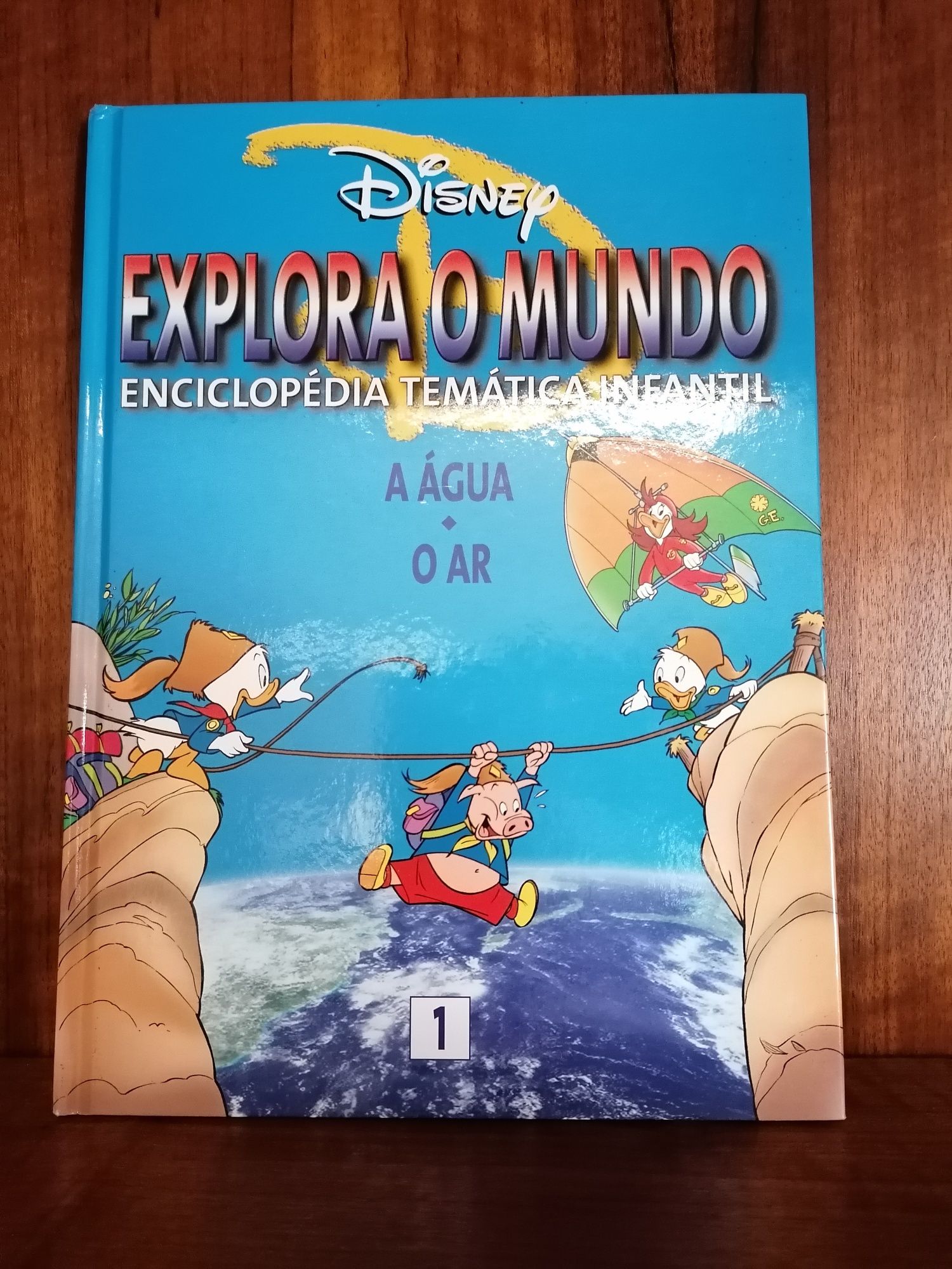 Conjunto 6 volumes enciclopédia Disney "Explora o Mundo"