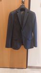 Męski ganitur Franco Feruzzi Leger Navy JY9190 granatowy slim fit