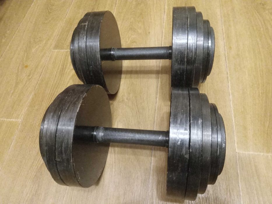 Гантелі розбірні сталеві - 2 шт. по 25 кг