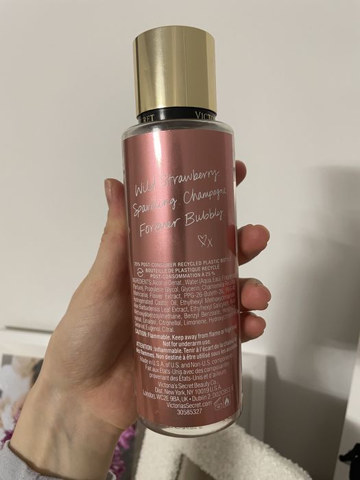 Спрей victoria’s secret strawberries&chapmagne оригінал