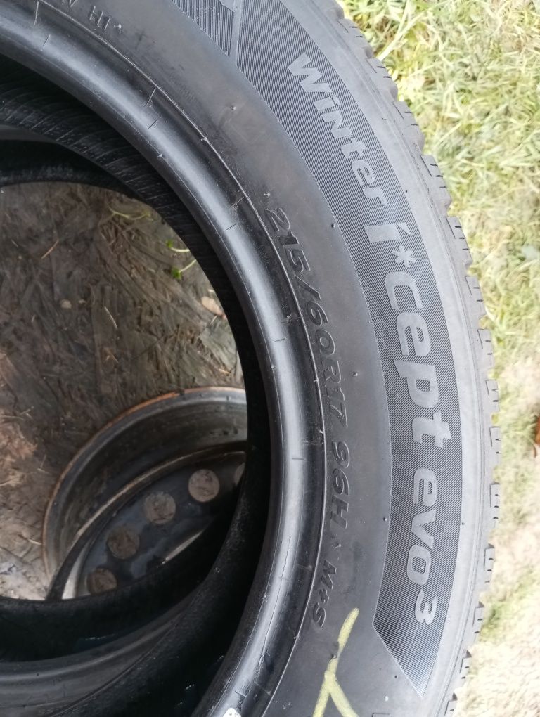 Sprzedam bardzo ładne opony Hankook 215/60 r17