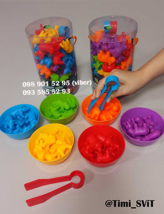 Игра сортер по цветам математическая развивающая игра монтессори