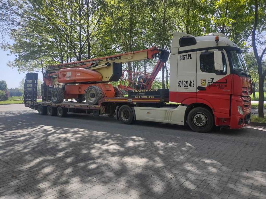 Transport Maszyn, Transport niskopodwoziowy, podczołgówa