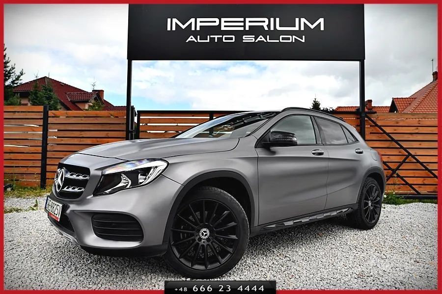 Mercedes-Benz GLA GLA250 2.0i 211KM Automat AMG Kamera 4-Matic Pano Skóra Serwis