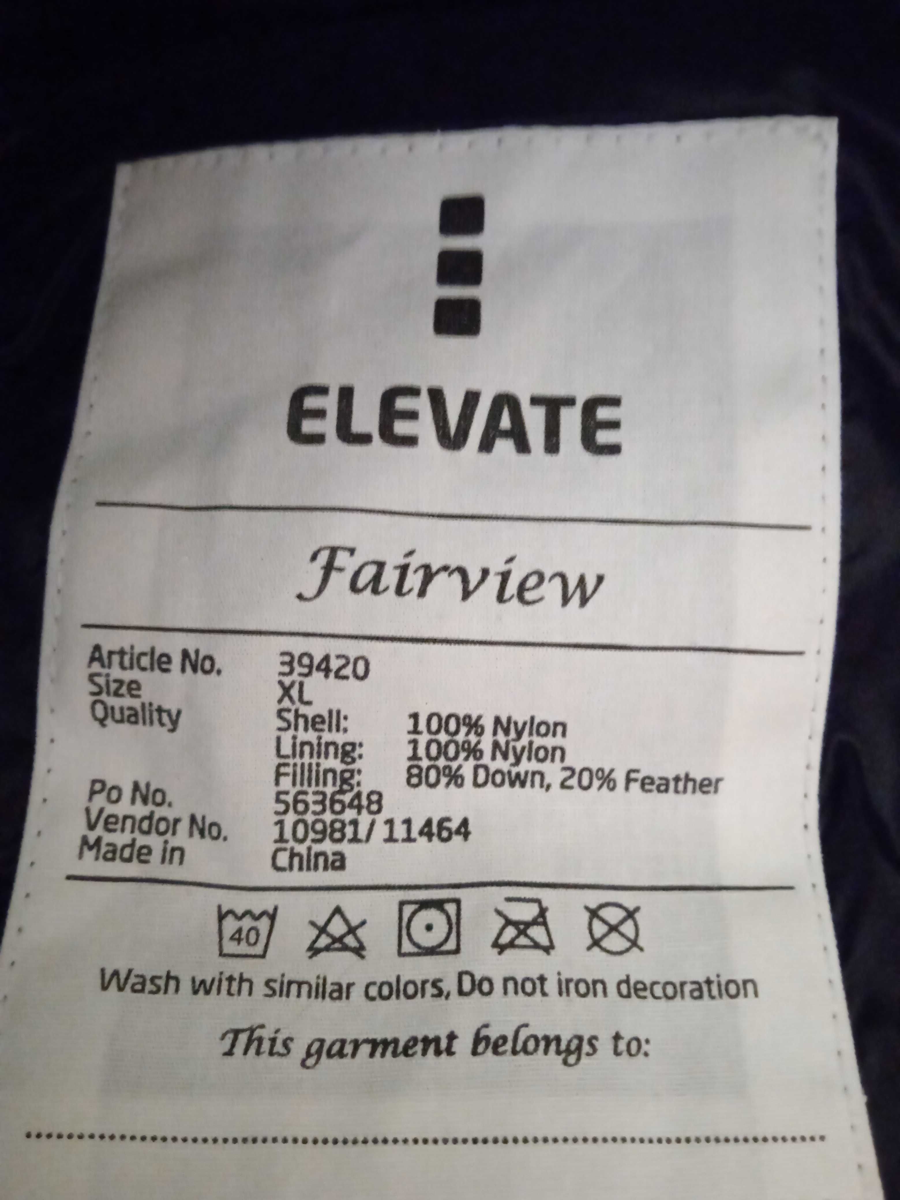Elevate Bezrękawnik Kamizelka (puch naturalny) Nowy Khaki Rozm XL