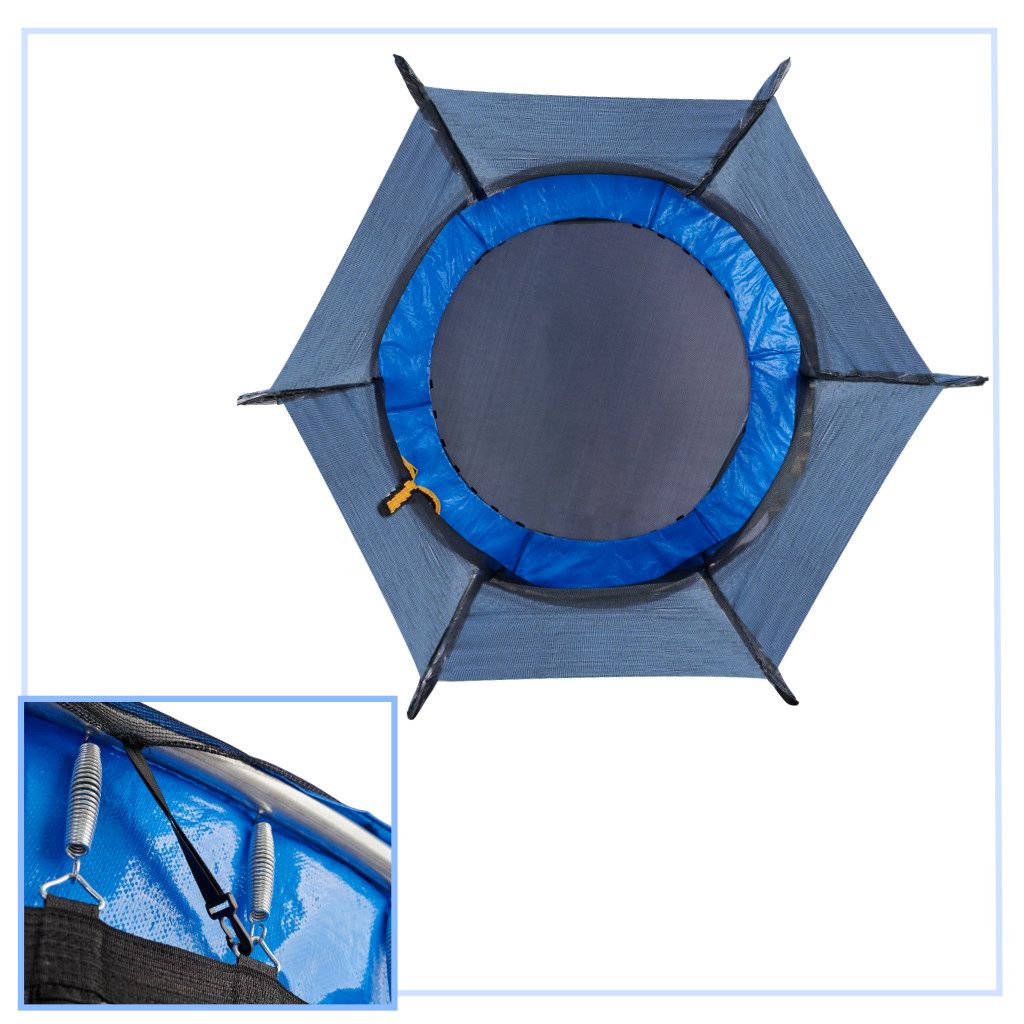 trampolina ogrodowa dla dzieci siatka 180x200cm