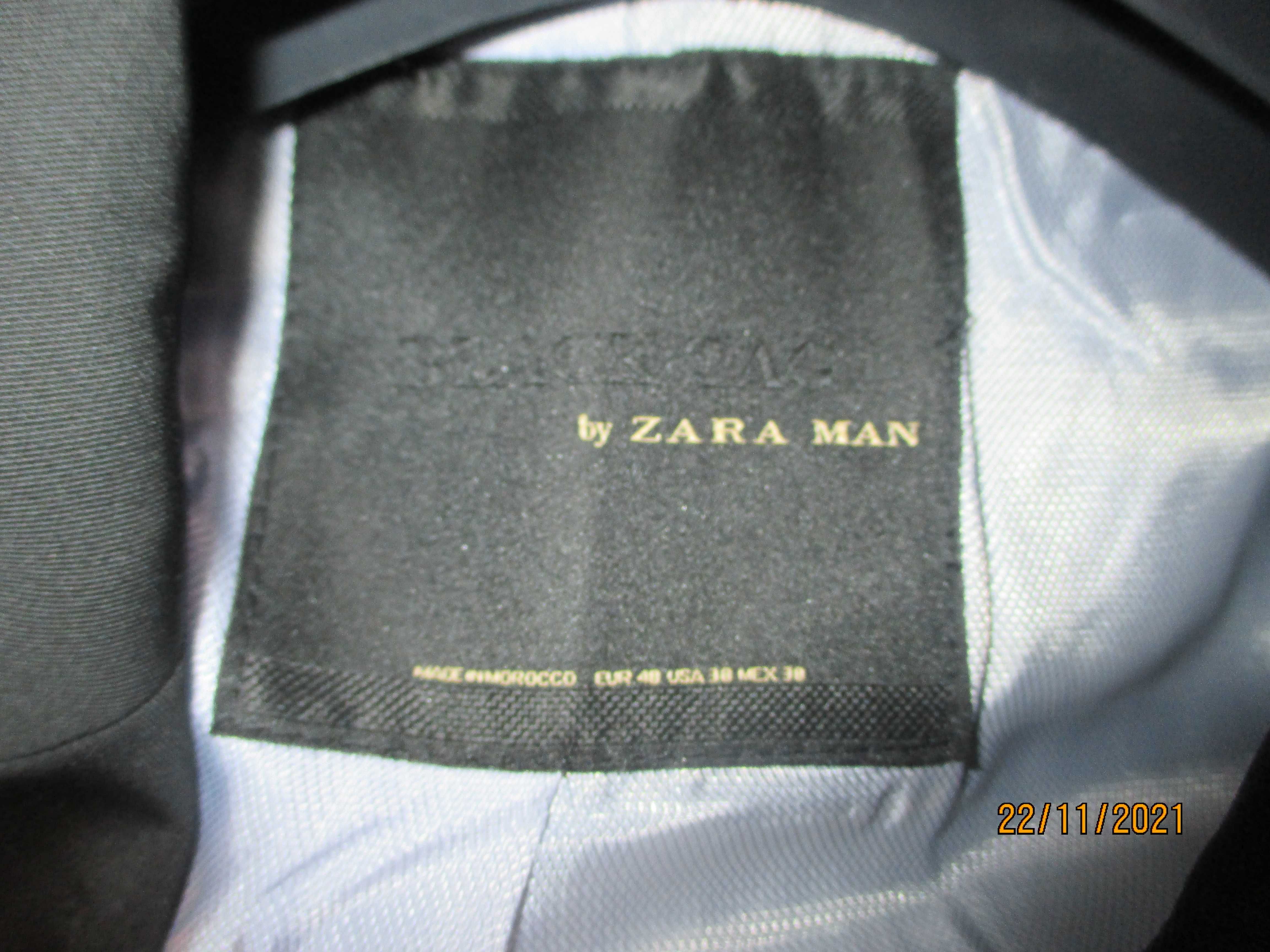 Casaco preto de homem, Zara