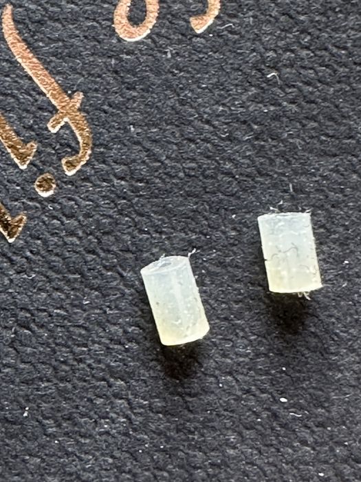 Dior duże kolczyki w złotym kolorze + gumowe zatyczki