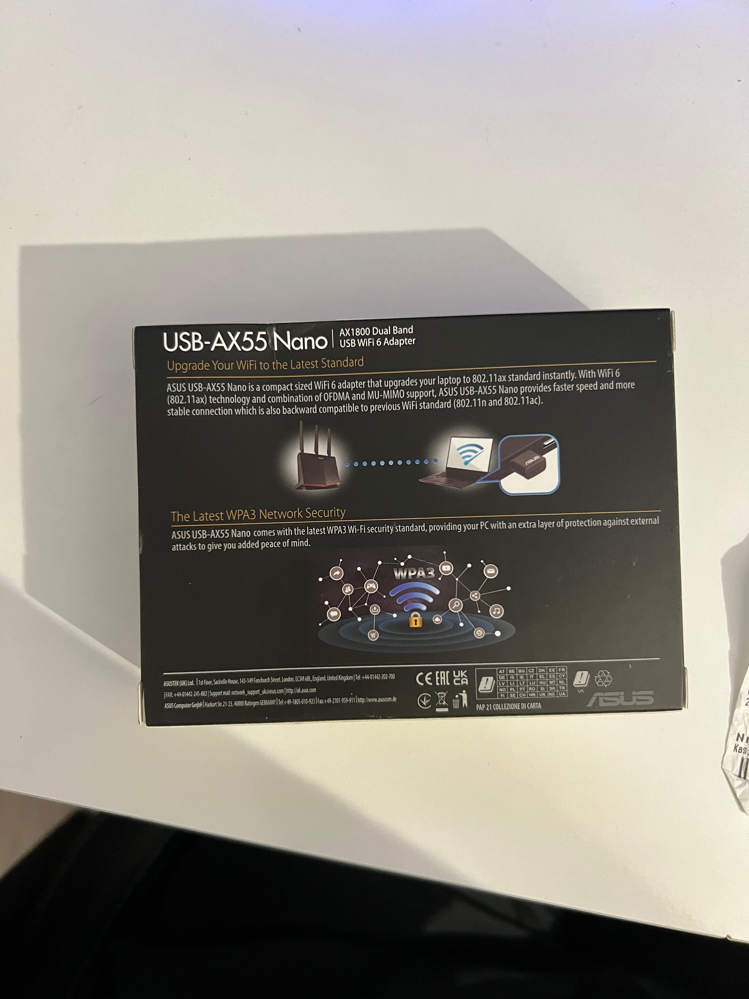 Sprzedam ASUS, USB-AX55 Nano
