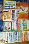 Geografia divertida - 7 livros e 1 estojo com dvd novos caixa original