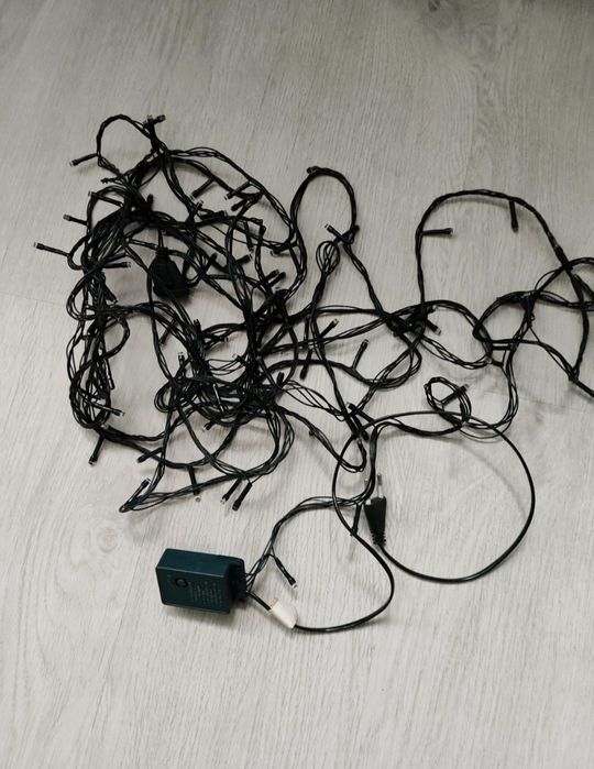 Lampki choinkowe kolorowe zmiana funkcji