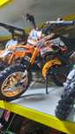 Mini motocross a gasolina 49cc 2t novas