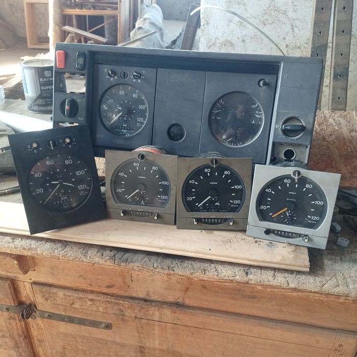Щиток приборів, тахограф, тахометр на mercedes 814 vario rex man volvo
