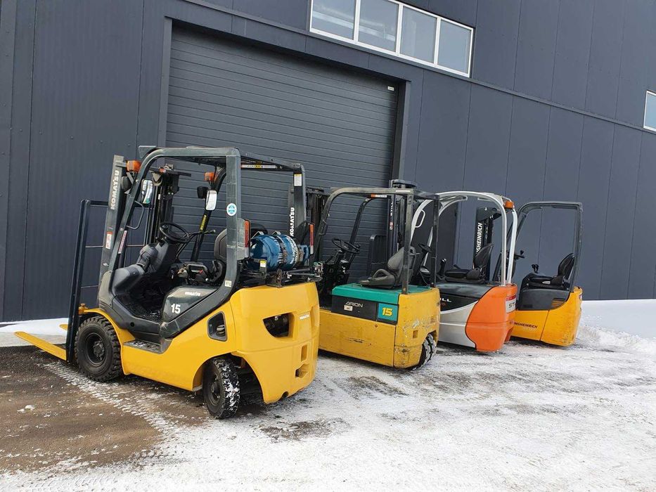 Навантажувач KOMATSU FG15, газ-бензин, 2008рік Вилочный погрузчик кара