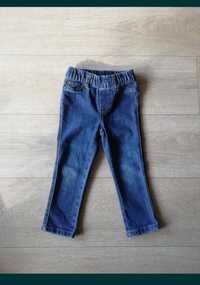 Spodnie Cherokee r. 92 jeansy na gumkę jeansowe dziewczęce