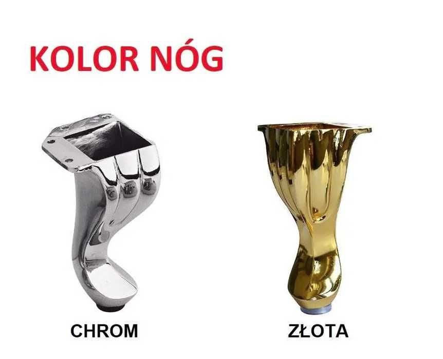 Łóżko tapicerowane Glamour karo 160x200 ze stelażem