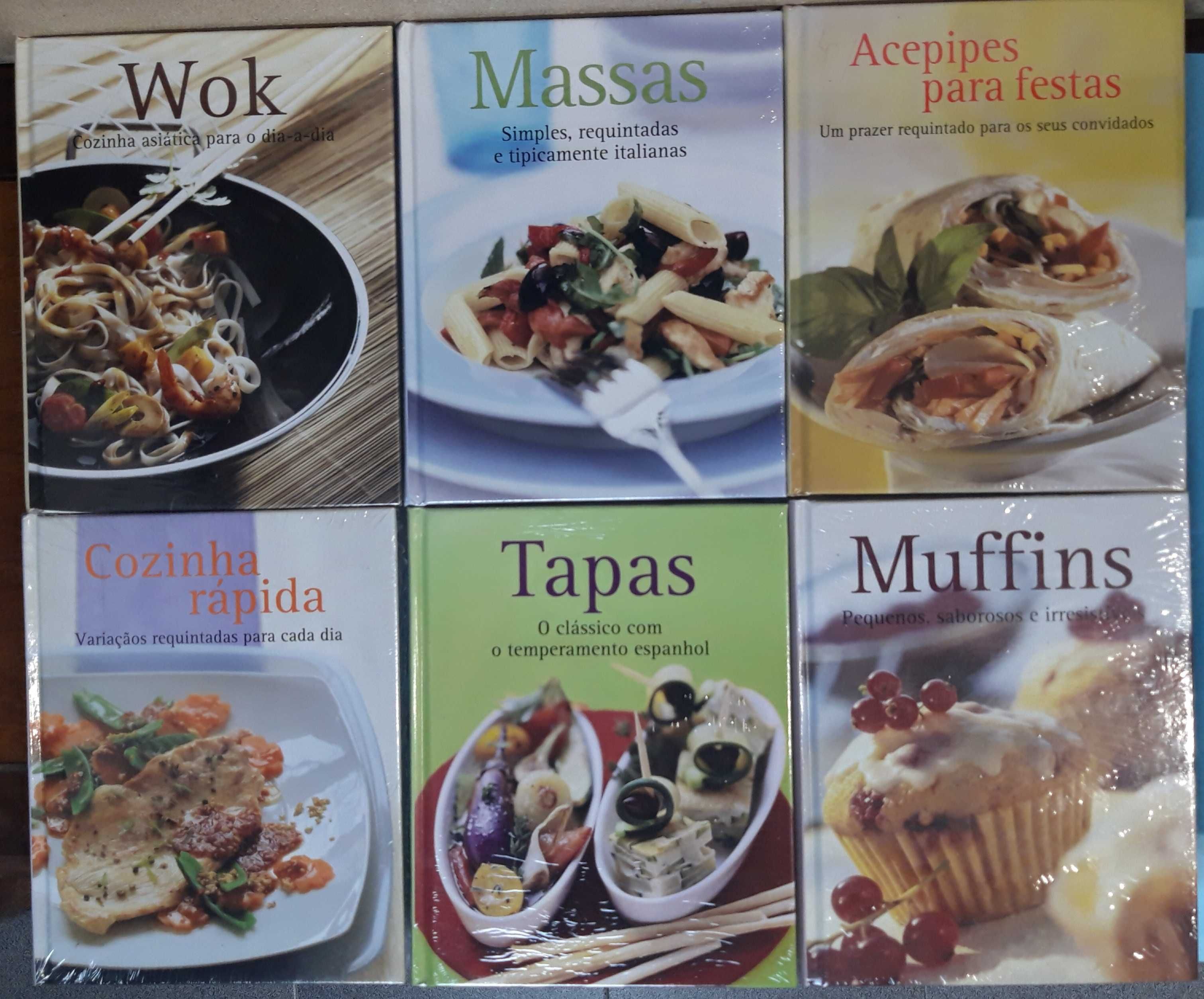 Livros de Cozinha/Culinária (Novos)