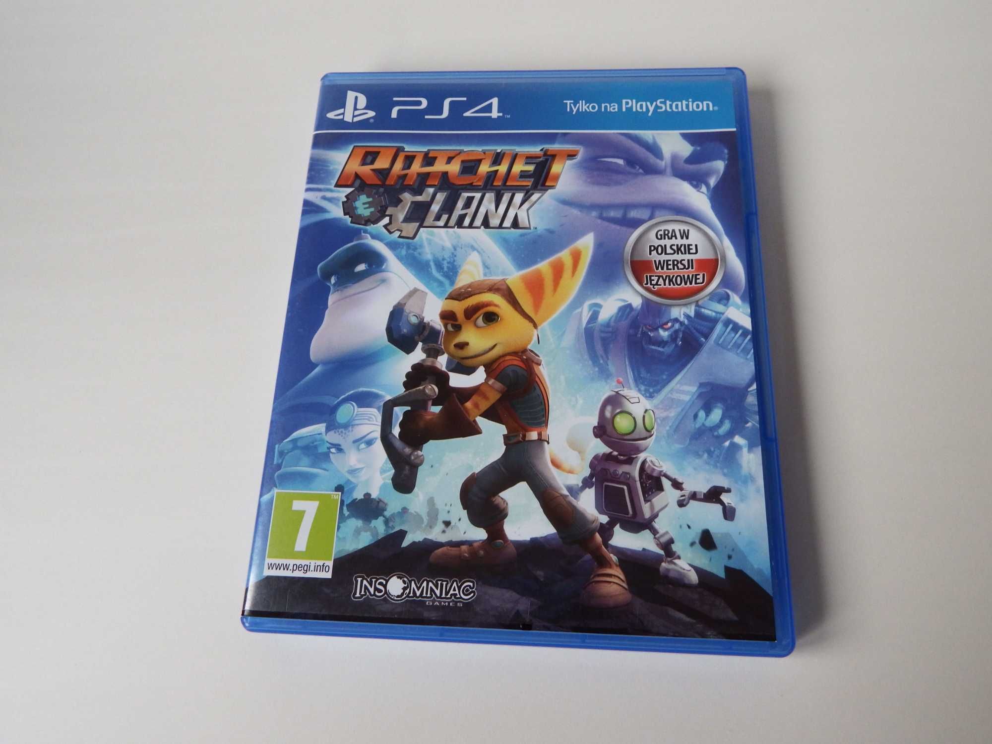 PS4 Ratchet & Clank PL stan JAK NOWA dla dzieci i nie tylko