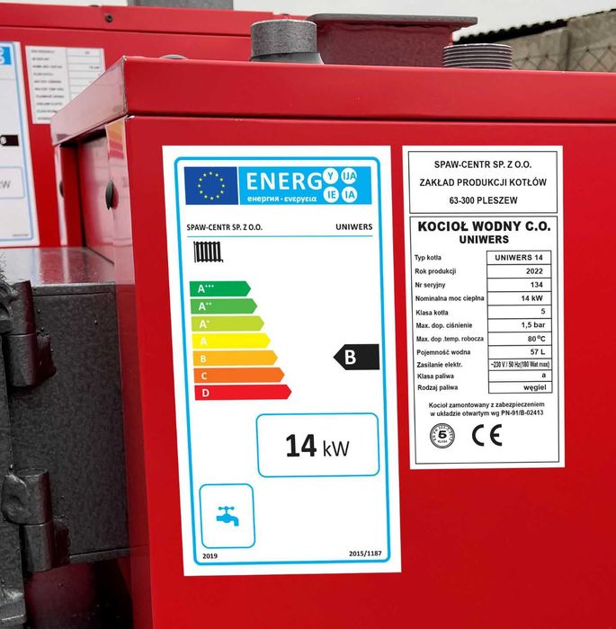 PIEC 14KW na DREWNO WEGIEL do 110m2 piec kotły piece GRATIS!