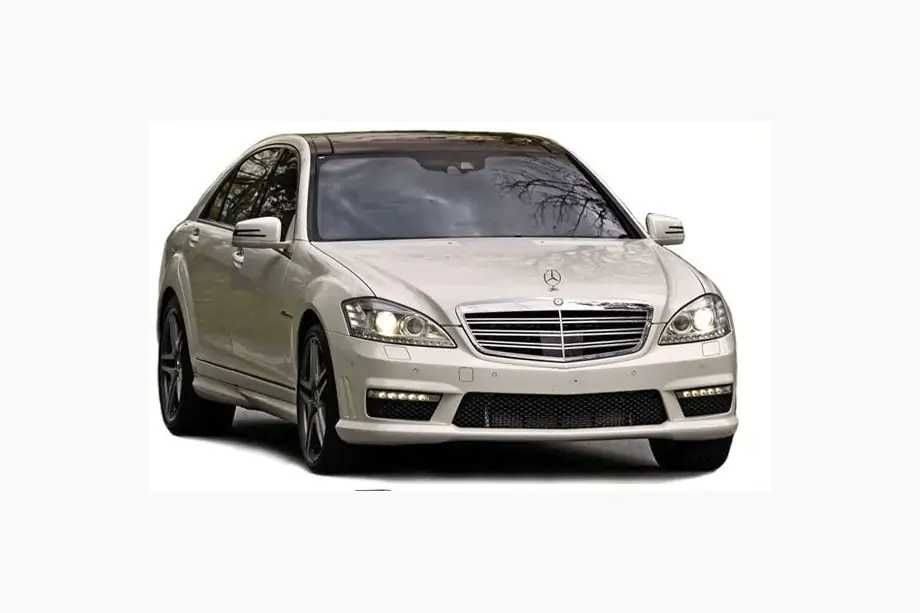 Бампер AMG S63 на Mercedes S-Class W221 2005-2013 год передний