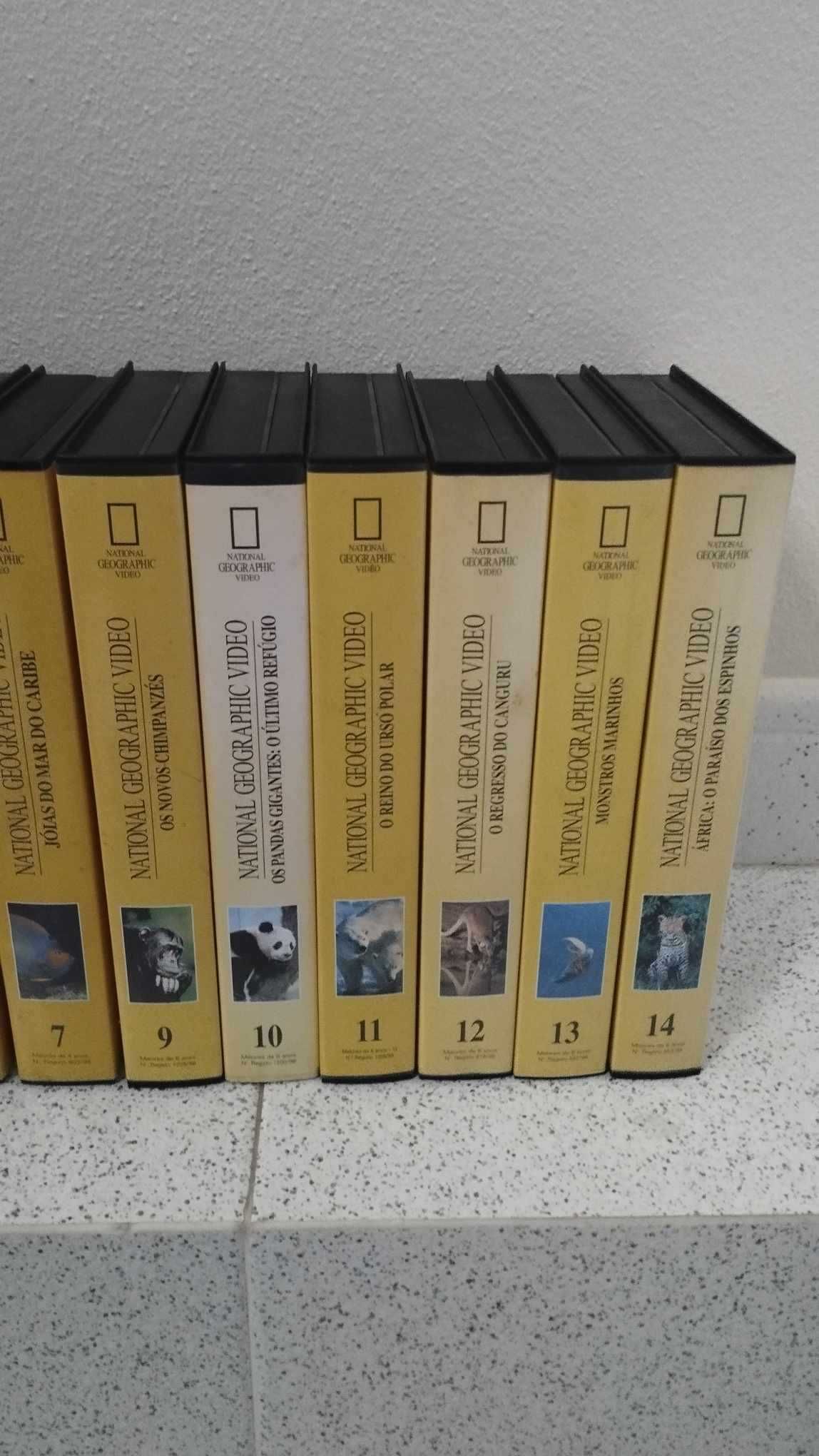 10 Cassetes VHS - National Geographic Video